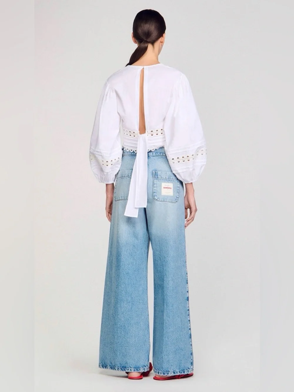 Sandro Lace Chichi Blouse - Picture 3 of 10